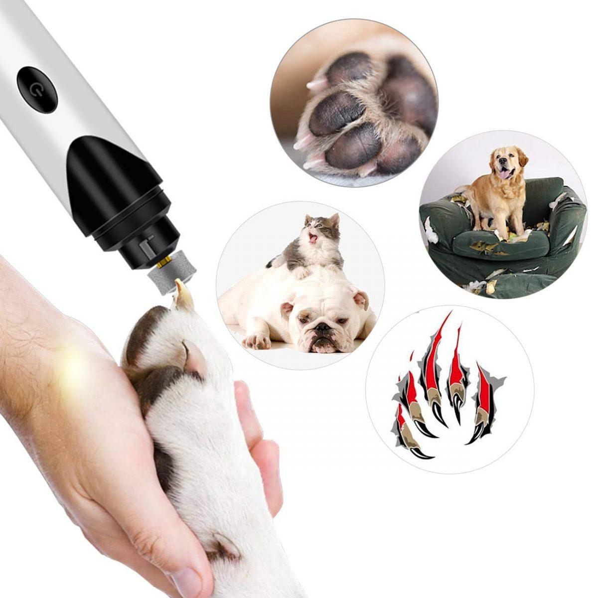 Premium Rechargeable Painless Pet’s Nail Grinder 2