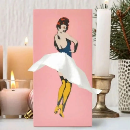 Skirt Girl Tissue Box Cover 2
