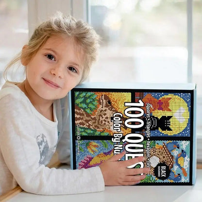 100 QUEST Color by Numbers Book 2