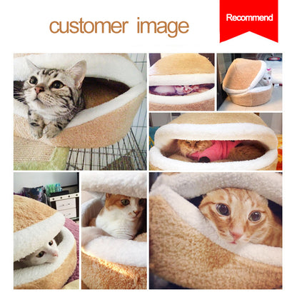 Burger Bun Shaped pet bed 2