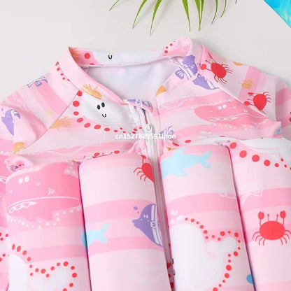 Toddler Floatie Swimsuit Set (Boys & Girls) 2