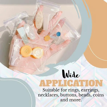 Transparent Jewellery Storage Book Set 2