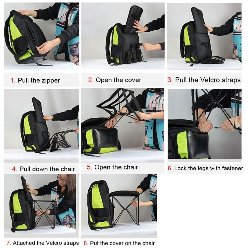 2-in-1 Chair Bag Backpack 2