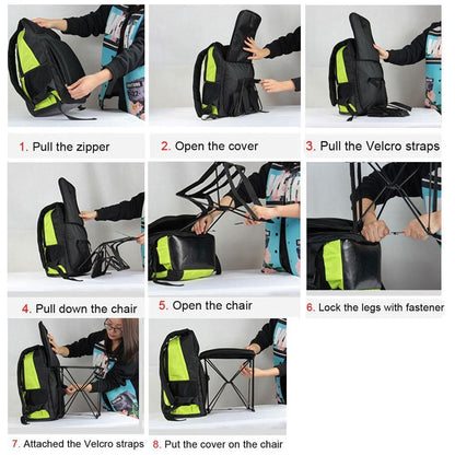 2-in-1 Chair Bag Backpack 2