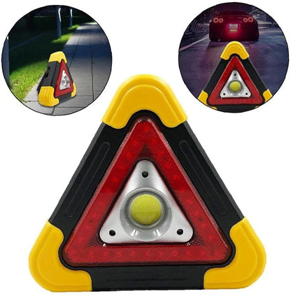 Portable Car Triangle LED Warning Light 2