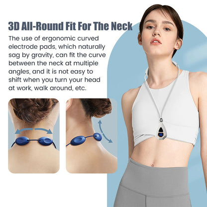 EMS Portable Lymphatic Relief Neck Massager 2