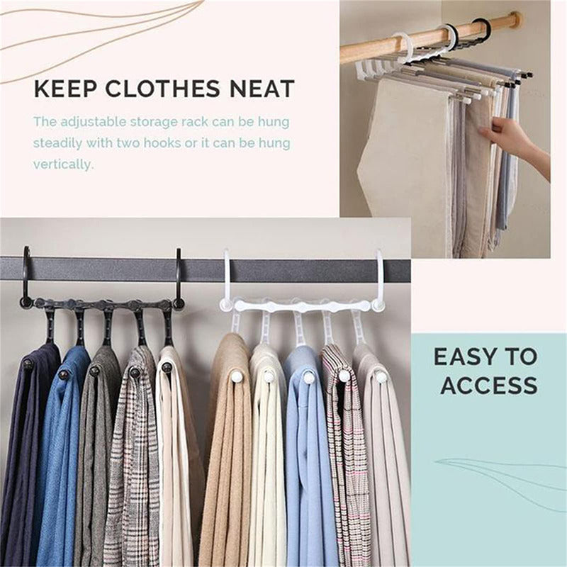 Multi-Functional Space Saving Pants Rack 2