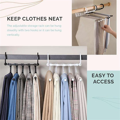 Multi-Functional Space Saving Pants Rack 2