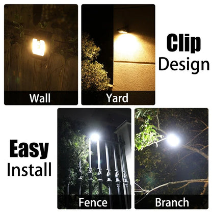 Outdoor Solar Clip-On Light with Motion Sensor 1