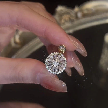 Crystal Anxiety Relief Spinning Ring 2
