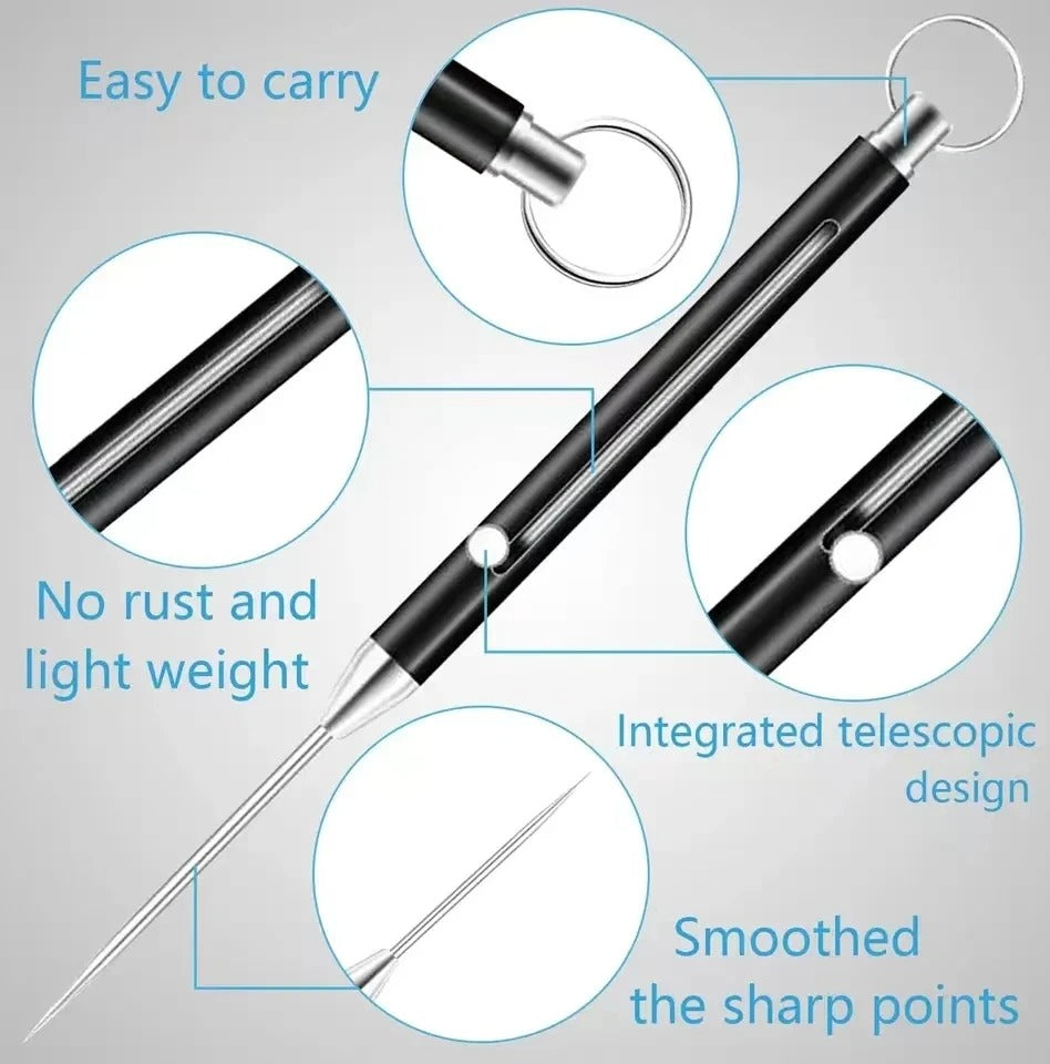Keychain Titanium Telescopic 2