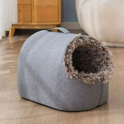 Winter Warm Pet Cave Bed 2