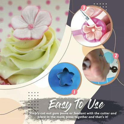 Flower Blossom Cake Art Mold 2
