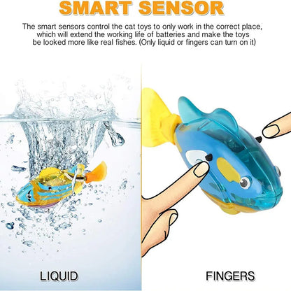 Cat Interactive Swimming Electric Fish Toy 2
