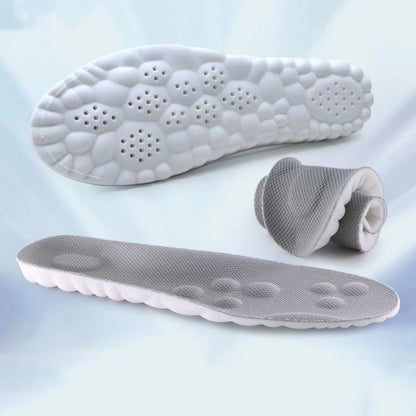 4D Orthopedic Sport Insoles Soft Breathable High-elasticity Shock 2