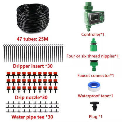 Mist Cooling Automatic Irrigation System-20M KIT 2