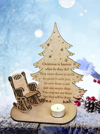 Christmas Candle Memorial Display 2