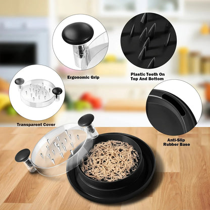 Chicken Shredder with Transparent Lid 2