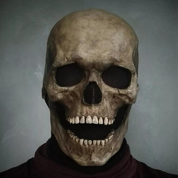 Movable Jaw Full Head Skull Mask 2