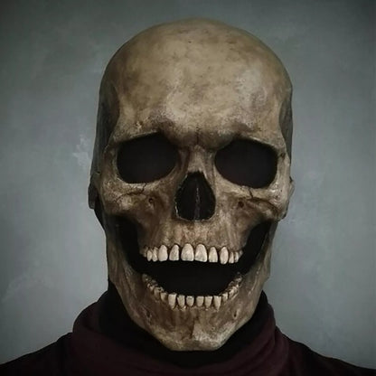 Movable Jaw Full Head Skull Mask 2