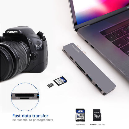 Multiport  USB-C Hub for  MacBook Pro 2