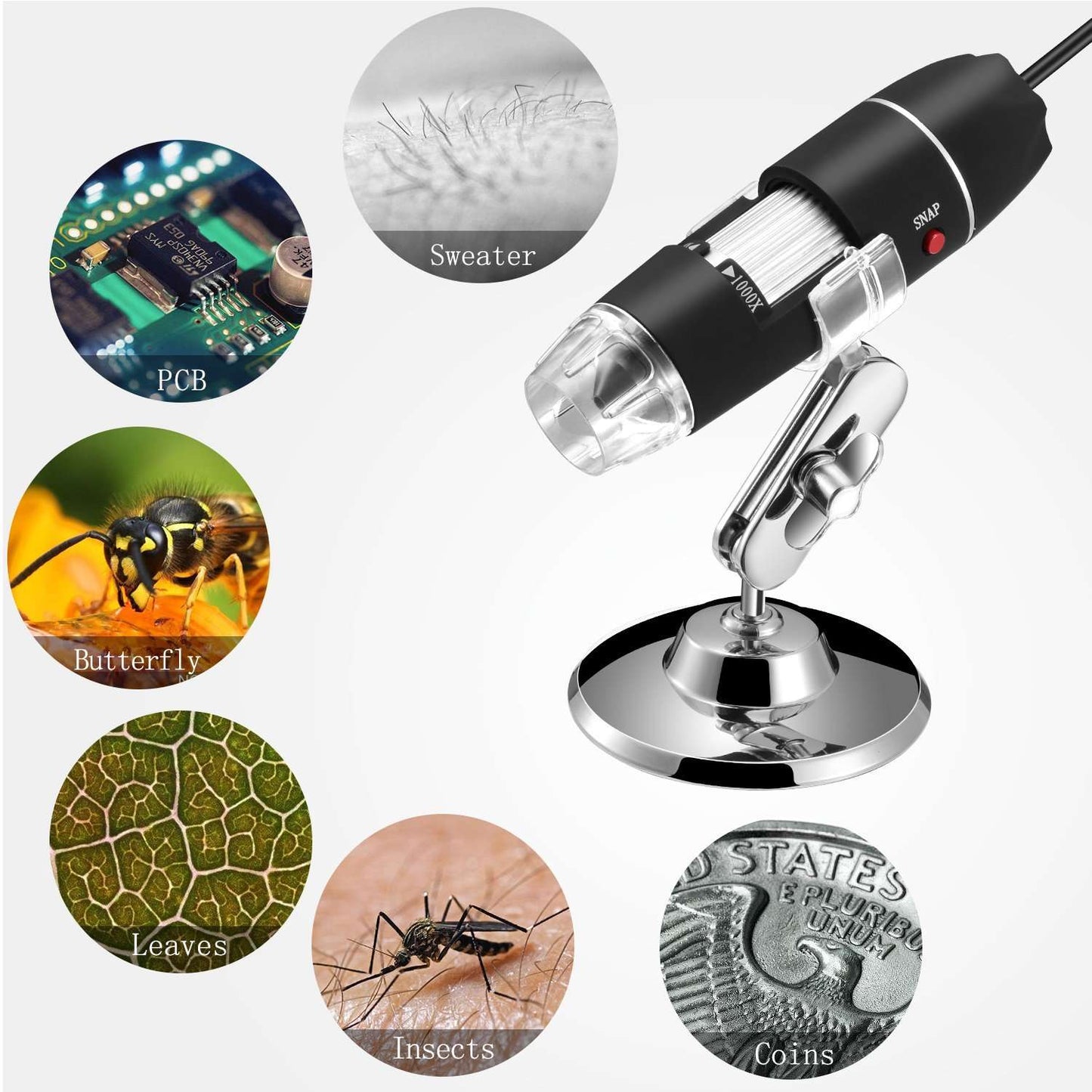 1000x Zoom USB Microscope Camera 2