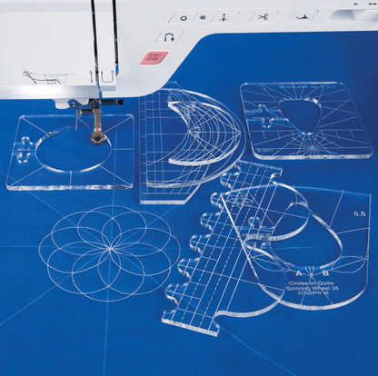 Quilting Template Set – 6 Pieces 2