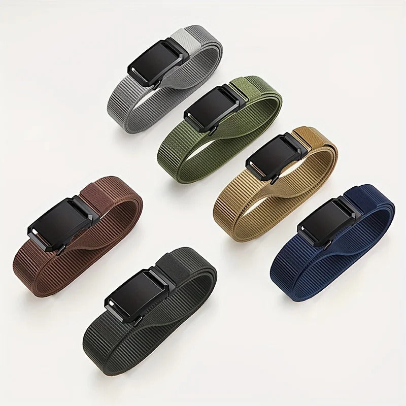 Tactical Automatic Canvas Buckle Belt 2