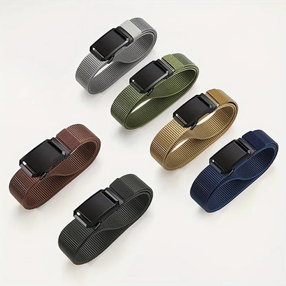 Tactical Automatic Canvas Buckle Belt 2