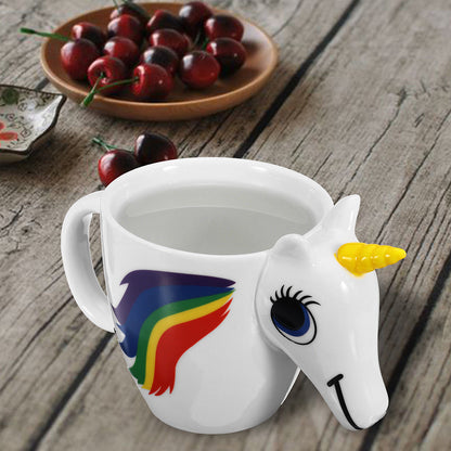 Color Changing Rainbow Unicorn Mug 1