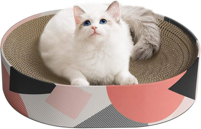 Round Cat Scratch Bed 2