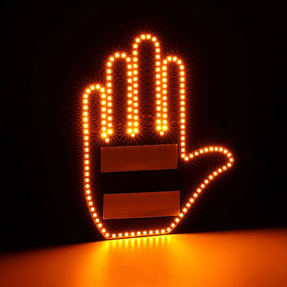 Funny Car Finger Light with Remote 2
