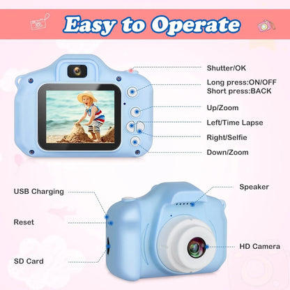 Kids Digital Mini DSLR Camera 2