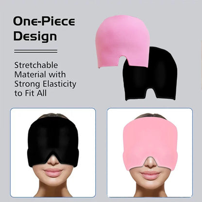 Hot & Cold Therapy Migraine Headache Relief Cap 2