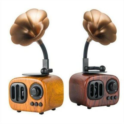 Retro bluetooth gramophone speaker 2