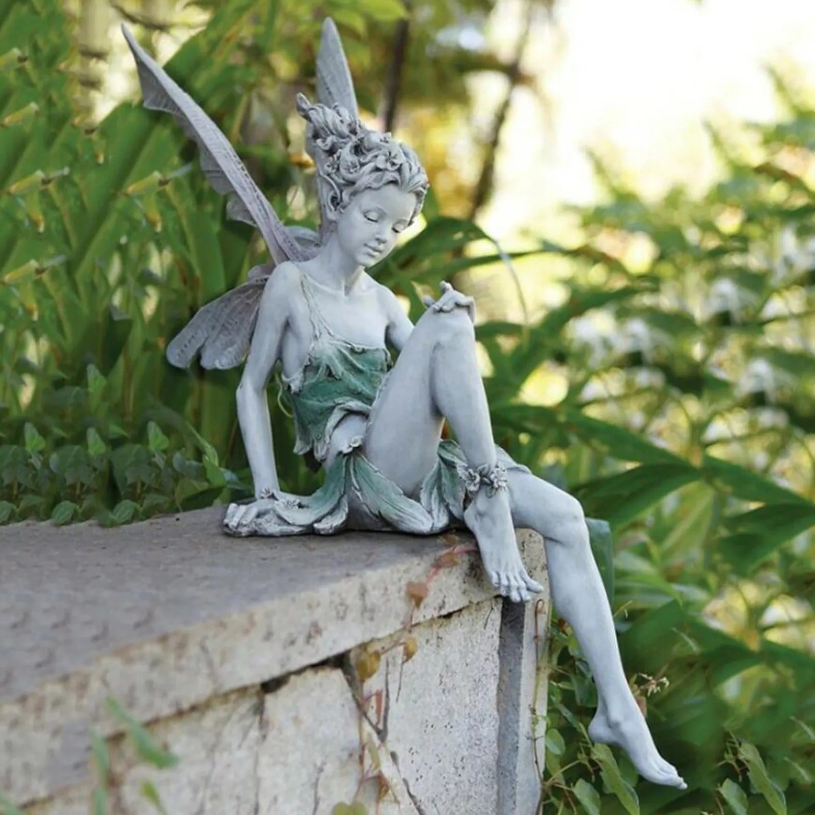 Sitting Fairy Statue 2