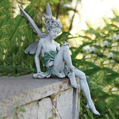 Sitting Fairy Statue 2