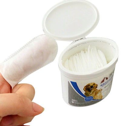 Pet Dental Cleaning finger Wipes 2