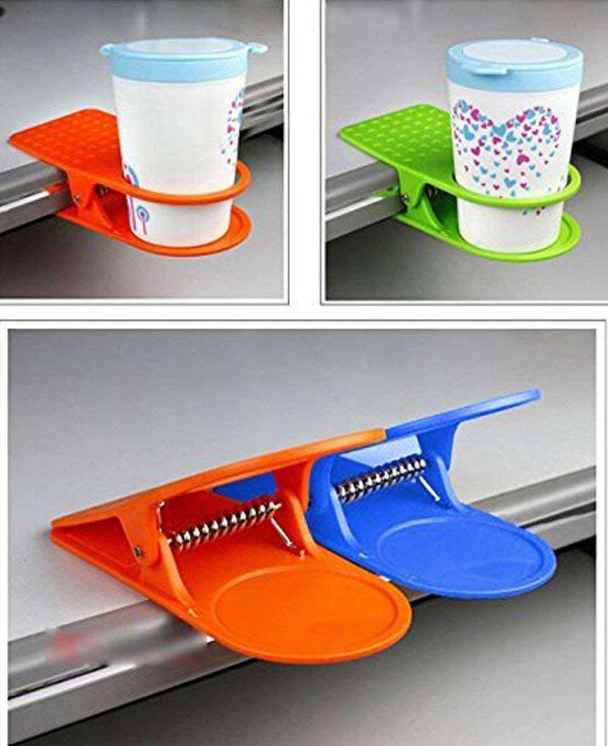Cup Holder Desk Clips 2