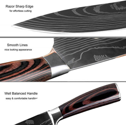 Japanese Chef Knife Set 2