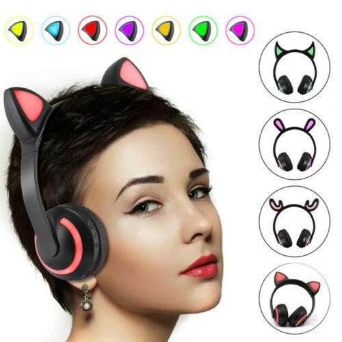 Wireless Cat Ear Headphones Bluetooth Headset 2