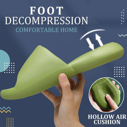 Non-slip wear-resistant thick-soled super soft slippers 2