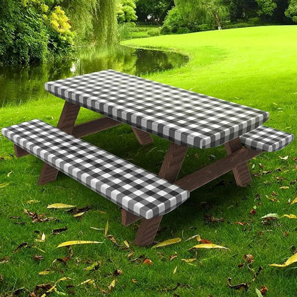 Waterproof Picnic Table Cover Set 2