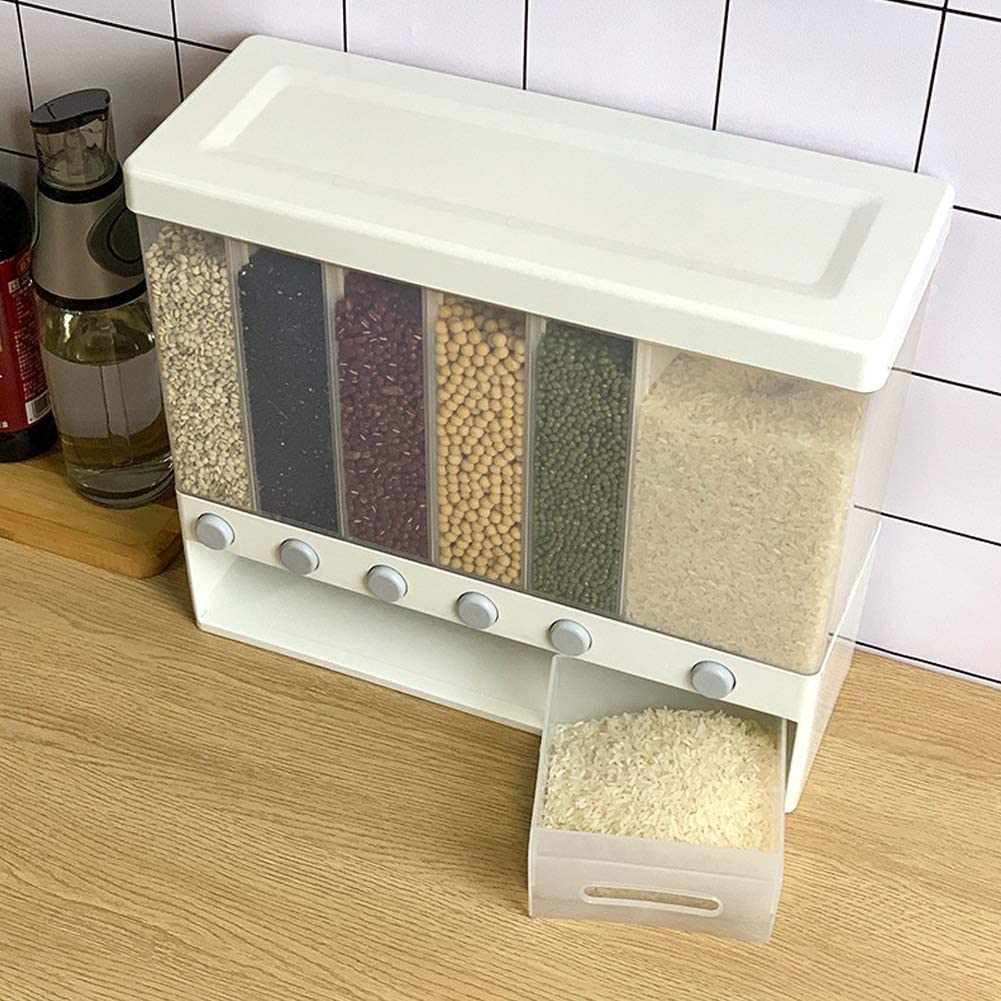 Wall-mounted dry food dispenser 2