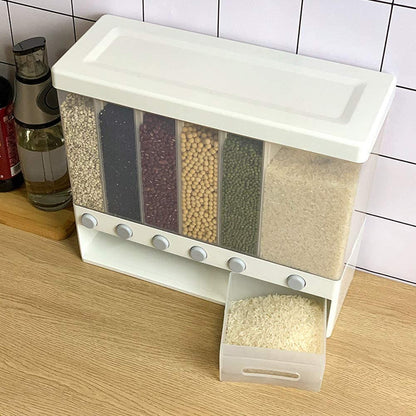 Wall-mounted dry food dispenser 2