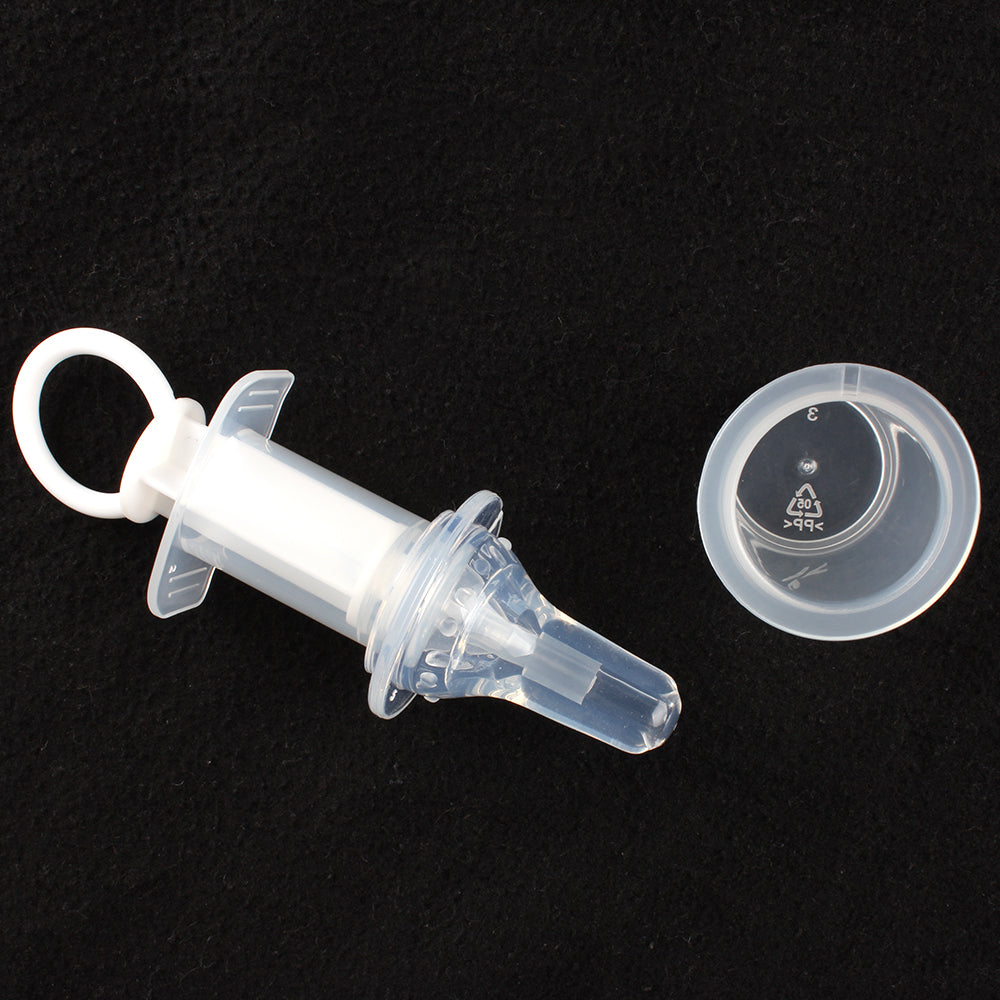 Baby Transparent Squeeze Medicine Pacifier 2