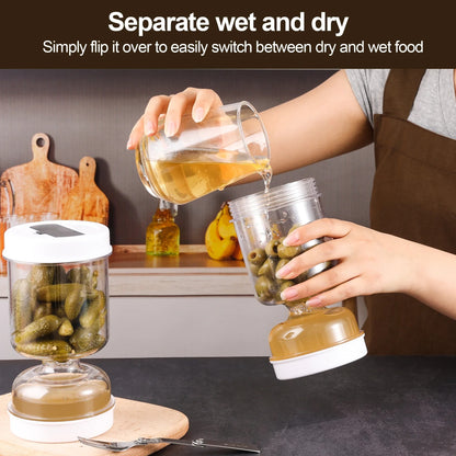 Pickle & Olive Separator Storage Jar 2