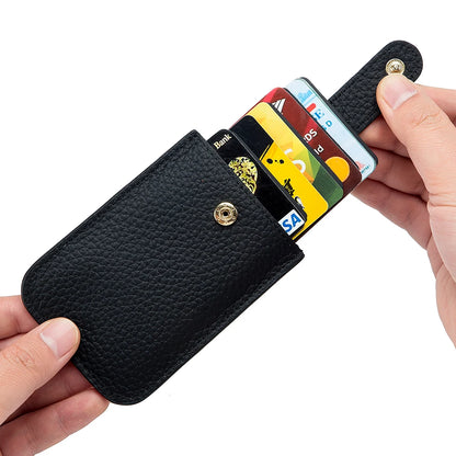 Compact Pull-Out Credit Card Holder Wallet 2