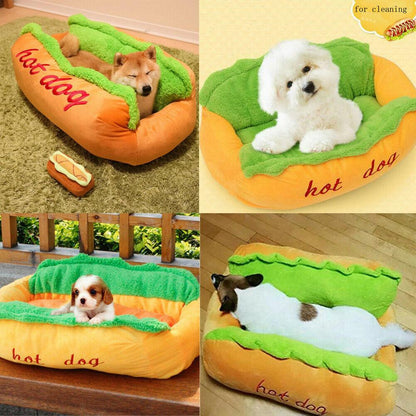 Hot dog pet bed 2