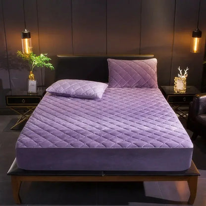 New Premium Quilted Waterproof Mattress Protector 2